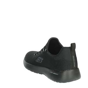 Skechers Uomo Slip On 58360 Nero Zapatos estilo baloncesto negros de peso ligero - Product Image 2