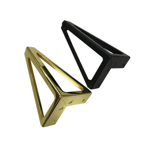 Patas para Muebles Luye Hardware de 15 cm, Acero al Carbono, Negro Mate, Dorado Brillante, para Mueble de Baño, Sofá, Mueble de TV - Product Image 2