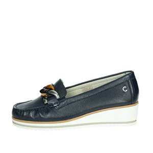 Cinzia Soft Donna Mocassino Blu Loafers Zapatos de Mujer Talla 37 - Product Image 1