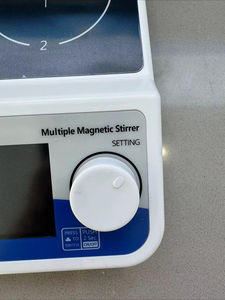 Agitador Magnético Múltiple para Laboratorio, Mezclador para Mezclar Sólidos y Líquidos, Control Digital de Velocidad, Agitador de Laboratorio Multiposición - Product Image 3