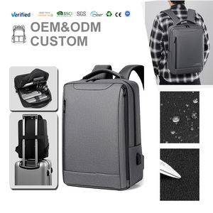 <span class=keywords><strong>Mochila</strong></span> Minimalista Negra para Portátil, para Estudiantes Universitarios, Bolso Resistente para la Universidad, para Hombres, con Impresión <span class=keywords><strong>de</strong></span> Logotipo Personalizado para Regalos Corporativos 2026 - Product Image 1