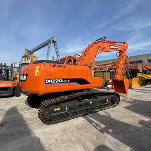 Excavatrice d'occasion fiable Doosan DH220LC-7, performances hydrauliques fluides, idéale pour les travaux routiers et de fondation, excavatrice économique. - Product Image 2