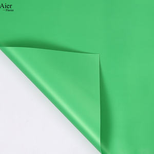 Papier d'emballage pour fleurs Aierflorist, nouveau, populaire, couleur unie, 58*58cm, 20 feuilles, imperméable, simple face, pour cadre photo - Product Image 5