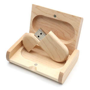 Custom Logo Wedding Gift Usb Pen Drive 2.0 Wooden Wood 1TB 128gb 64gb 32gb 16gb 8GB 4gb Memory Stick 3.0 Flash Drive With Box