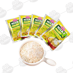 OEM nutritif sain délicieux <span class=keywords><strong>petit</strong></span> déjeuner dîner instantané lait céréales boisson flocons d'avoine boire des aliments halal céréales végétariennes - Product Image 3