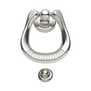 Battant de porte en alliage de zinc de haute qualité, finition nickel brossé moderne, quincaillerie d'entrée d'appartement durable, battant de porte d'entrée <span class=keywords><strong>pour</strong></span> <span class=keywords><strong>la</strong></span> <span class=keywords><strong>maison</strong></span> - Product Image 1