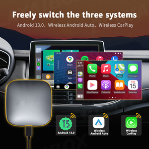Boîte multimédia intelligente <span class=keywords><strong>Carplay</strong></span> AI 8+128G pour voiture avec <span class=keywords><strong>Carplay</strong></span> sans fil d'origine, système Android 13 avec Youtube Netfliex - Product Image 5