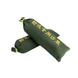 Großhandel Grüne Leinwand-Wasserdurchlässige Hochwasserschutz-Sandsäcke zur Naturkatastrophenvorbeugung - Product Image 3
