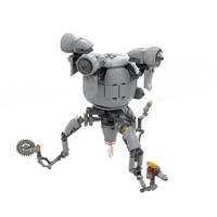 GoldMoc Classique Jeu Robot Figure MOC-200421 Mister Handy Deluxe Modèle Briques Jouets DIY Enfants Puzzle Blocs de Construction Jouets