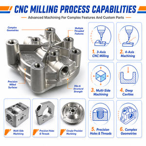 Servizi di Lavorazione CNC Personalizzati per Prototipi, Produttore di Parti Metalliche di Precisione in Alluminio, Acciaio Inossidabile e Ottone - Product Image 3