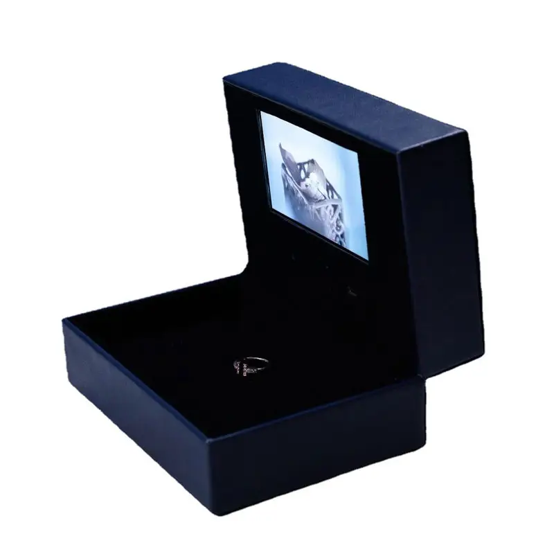 5" 7" 10.1" Touch Screen Lcd Video Gift Box Luxury Jewelry Ring Box