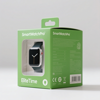 Boîte d'emballage pour chargeur de téléphone électronique personnalisée en gros Boîte d'emballage pour accessoires de téléphone en carton Avantage UV Boîte d'emballage pour câble de données Montres