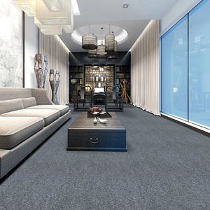 Semplice tappeto di peluche Anti-slip Tufted Shaggy tappetino ufficio casa camera da letto soggiorno corridoio Hotel <span class=keywords><strong>scale</strong></span> chiesa Cinema Runner - Product Image 5