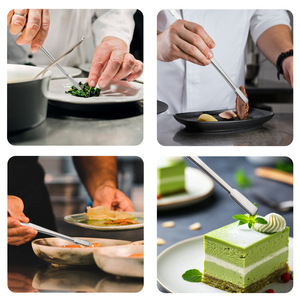 Stainless Steel Tweezers 33Cm Non Slip Handle For Grilling Meat And Steak Cooking Tools - Product Image 5