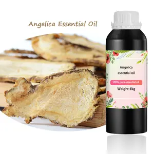 Sterk Geconcentreerde Natuurlijke Angelica Essentiële Kruidenolie 1Kg Voor Aromatherapie Machine Voor Haar En Huid Bulk Oliën