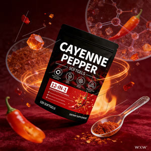 Cápsulas de Pimienta de Cayena al por Mayor, Promueven el Metabolismo y la Digestión, Suplementos Herbales, Cápsulas de Capsaicina de Pimienta de Cayena - Product Image 4