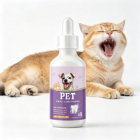 Formule personnalisée directe d'usine avec charbon actif pour les gouttes buccales pour animaux de compagnie