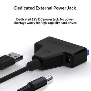 <span class=keywords><strong>Cable</strong></span> de <span class=keywords><strong>Datos</strong></span> USB3.0 <span class=keywords><strong>a</strong></span> SATA2.0 de Alta Calidad para Disco Duro Externo, <span class=keywords><strong>Cable</strong></span> Easy Drive <span class=keywords><strong>con</strong></span> Unidad de Estado Sólido Mecánica de 2.5 <span class=keywords><strong>y</strong></span> 3.5 Pulgadas - Product Image 6