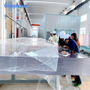Factory Eco-Friendly Cast Acrylic Sheets Fiberglass Portable Above Ground Acrylic Swimming Pool