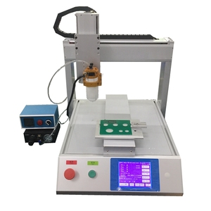 Robot dispensador de pegamento termofusible de alta velocidad para bombillas, robot dispensador de pegamento térmico de alta eficiencia para bocinas - Product Image 4