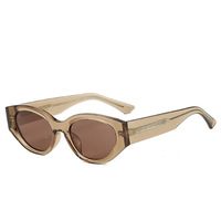 Lunettes de soleil polarisées Qsky 9095 2026 pour femme, monture petite, cerclée, œil de chat, en TR90 et acétate, confortables, avec logo personnalisé