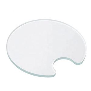 Vidrio templado resistente a altas temperaturas personalizado de fábrica, hoja de vidrio de borosilicato ultra blanco, placa de ventana óptica - Product Image 6