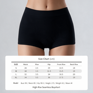 Shorts de sport sans couture taille haute pour femme SUHE, en modal et élasthanne tricoté doux et respirant, tailles S-XL - Product Image 4