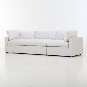 Canapé modulable 3 places blanc <span class=keywords><strong>gris</strong></span> <span class=keywords><strong>gris</strong></span> <span class=keywords><strong>bleu</strong></span> marine personnaliser producteur usine sur commande - Product Image 3