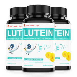 Cápsulas Duras de Luteína Orgánica - Extracto Natural de Caléndula con Zeaxantina, Apoyo para <span class=keywords><strong>la</strong></span> <span class=keywords><strong>Salud</strong></span> Ocular, Suministro a Granel con Certificación GMP - Product Image 3