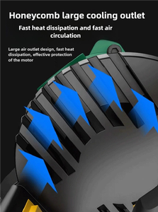 E18 산업용 브러시리스 임팩트 렌치 3500nm 최대 토크 리튬이온 5.0Ah 배터리 구동 21V 1/2인치 드라이브 1100W 공구 - Product Image 4