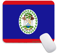 Tapis de souris avec drapeau d'Antigua pour hommes et femmes, base en caoutchouc antidérapante, tapis de bureau pour ordinateur portable, PC, jeux, maison ou bureau