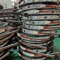 Bandes LED RGB WS2811 WS2812 à haute luminosité 2026 12V/24V pour la décoration intérieure et extérieure
