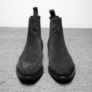 Bottes pour hommes, chaussures habillées confortables, bottines décontractées - Product Image 4