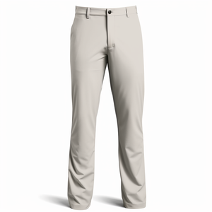 Pantalon de golf chino de haute qualité pour hommes, respirant, coupe ajustée, pantalon d'affaires décontracté avec logo personnalisé, taille moyenne froissé, travail d'été - Product Image 1