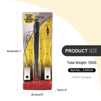 Kit d'outils de verrouillage automatique universel de 10 pièces Kit d'outils de porte de déverrouillage de voiture Kit d'outils ouverts sur la plupart des voitures et camions