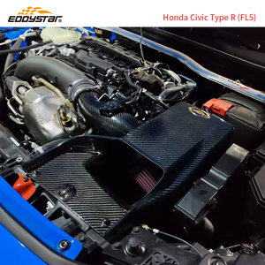 EDDYSTAR Tuyau d'admission d'<span class=keywords><strong>air</strong></span> en fibre de carbone haute performance, système d'admission d'<span class=keywords><strong>air</strong></span> pour augmenter la puissance pour Honda Civic Type R-FL5 - Product Image 3