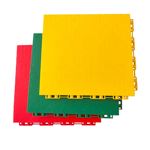 Dalles de sol en plastique PP portables de 25 cm x 25 cm, emboîtables, pour terrains de sport extérieurs, adaptées aux terrains de basket-ball/tennis/volley-ball <span class=keywords><strong>NBA</strong></span> - Product Image 3