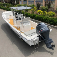 Bateau de pêche en fibre de verre à grande vitesse, petit bateau panga de 4 à 8 m, vente directe d'usine Liya