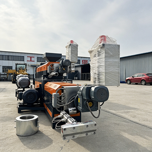 PLC Control Water Ring Die Air Cooled Hot Face Pelletizing Machine WPC Waste Pellet Unit Extruder Supplier Head Mold Cooling - Product Image 4
