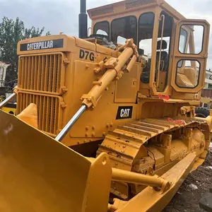 In Stock Used CAT Bulldozer D7G For Sale In Good Condition Second Hand Caterpillar Dozers D7G In Shanghai