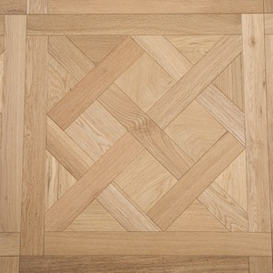 Vente directe d'usine, parquet en chêne naturel multicouche de 15 mm, carreaux de parquet Versailles en bois massif composite, chauffage au sol - Product Image 1