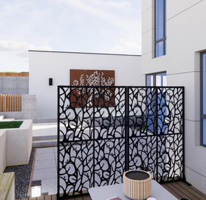 Autoportante Mobile Office Privacidade Tela Estilo Moden com Laser Cut Painel <span class=keywords><strong>Waterproof</strong></span> Mobile Room Divisor - Product Image 3