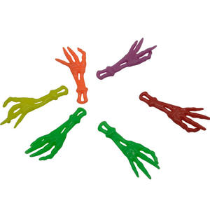 ของเล่นเด็กพลาสติก TPR พร้อมจี้รูปทรงผีฮาโลวีนได้รับการรับรองจากโรงงาน - Product Image 2