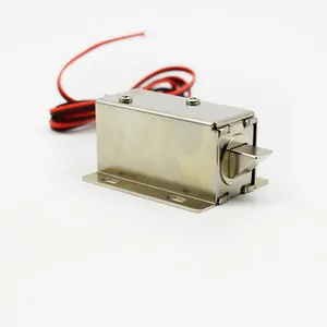 12v 24v Dc piccola serratura elettromagnetica a solenoide per porta Push Pull