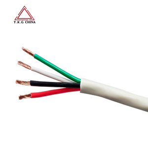 500ft Trefoli di <span class=keywords><strong>Rame</strong></span> 14/2 14/4 <span class=keywords><strong>Bianco</strong></span> 2 core 4 core Cavo del diffusore - Product Image 4