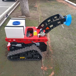 <span class=keywords><strong>Robot</strong></span> <span class=keywords><strong>Raptor</strong></span> Tondeuse à gazon robotisée sans fil 4 temps télécommandée à braquage zéro, de qualité industrielle, à essence - Product Image 2