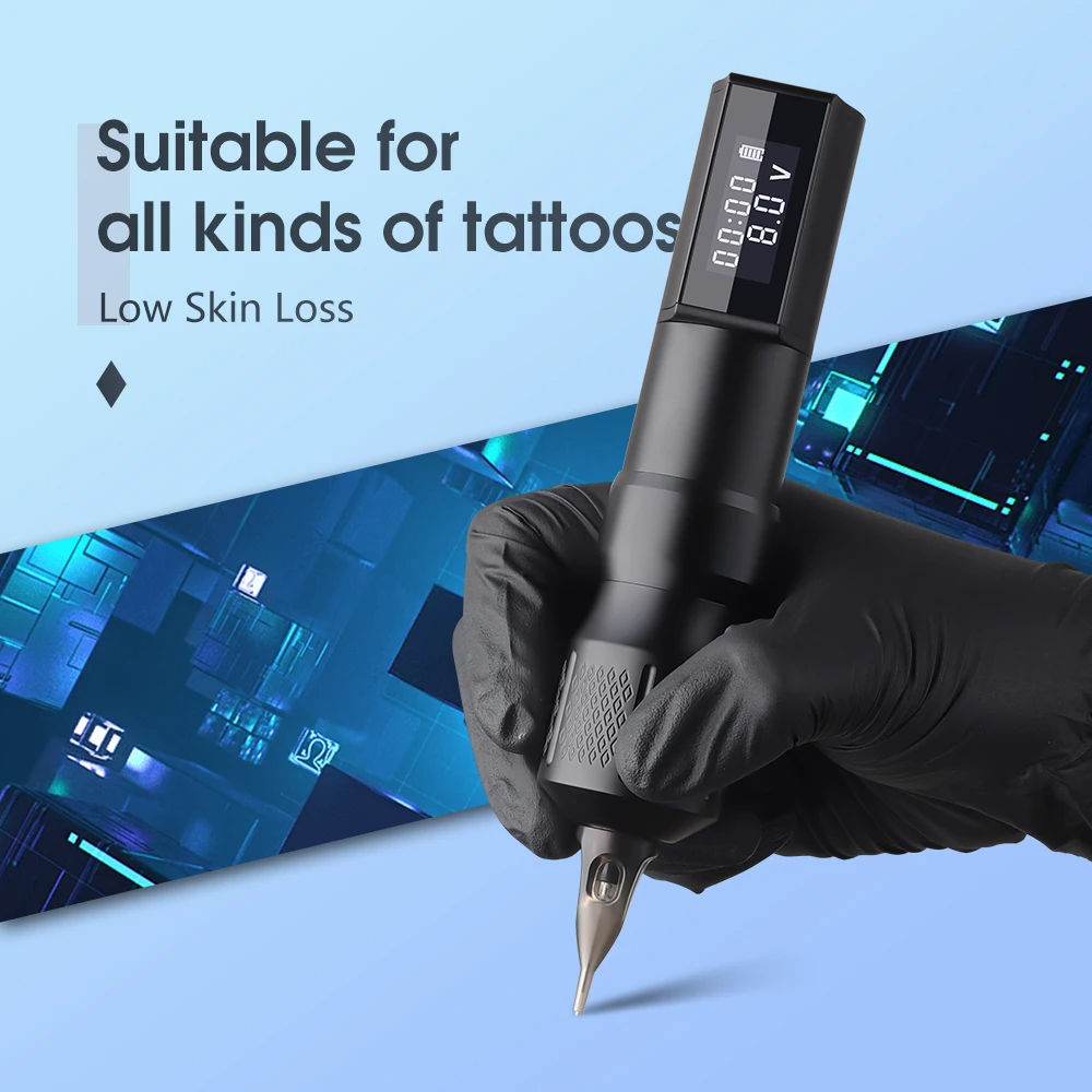 XNET Wireless　tattoo machine set XNET Professional Wireless Tattoo Machine Complete Full Set Kit