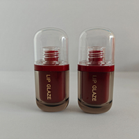 Tubes cosmétiques en plastique à double paroi pour gloss à lèvres, couleur personnalisée, tube de baume à lèvres transparent de 5 ml, fabricant d'emballages
