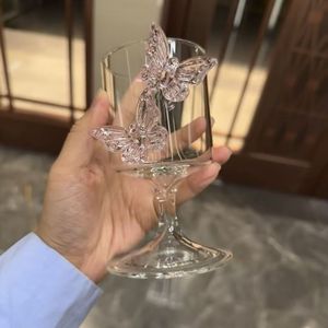 Décanteur papillon en verre à couvercle tropical résistant au froid Design moderne <span class=keywords><strong>Distributeur</strong></span> de vin multifonctionnel créatif Original - Product Image 3