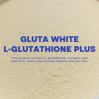 Complément alimentaire biologique à marque privée, collagène pour la réparation de la peau et l'élimination des taches brunes, poudre de protéines de lactosérum au glutathion pour peaux noires